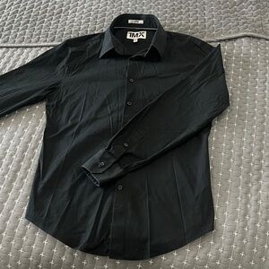 Lee Men's Classic Black Dress Shirt